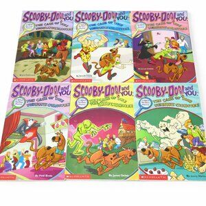 SCOOBY-DOO! and You Scholastic Lot of 6 Books - Collect the Clues Mystery